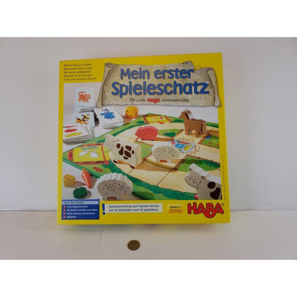 Haba 4278 - Mein erster Spieleschatz- Die groYe -Spielesammlung board game